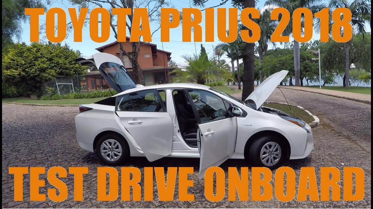 TOYOTA PRIUS HYBRID 2018 | CIDADE E ESTRADA ESTABILIDADE 0-100 KM/H CONSUMO | TEST DRIVE ONBOARD POV