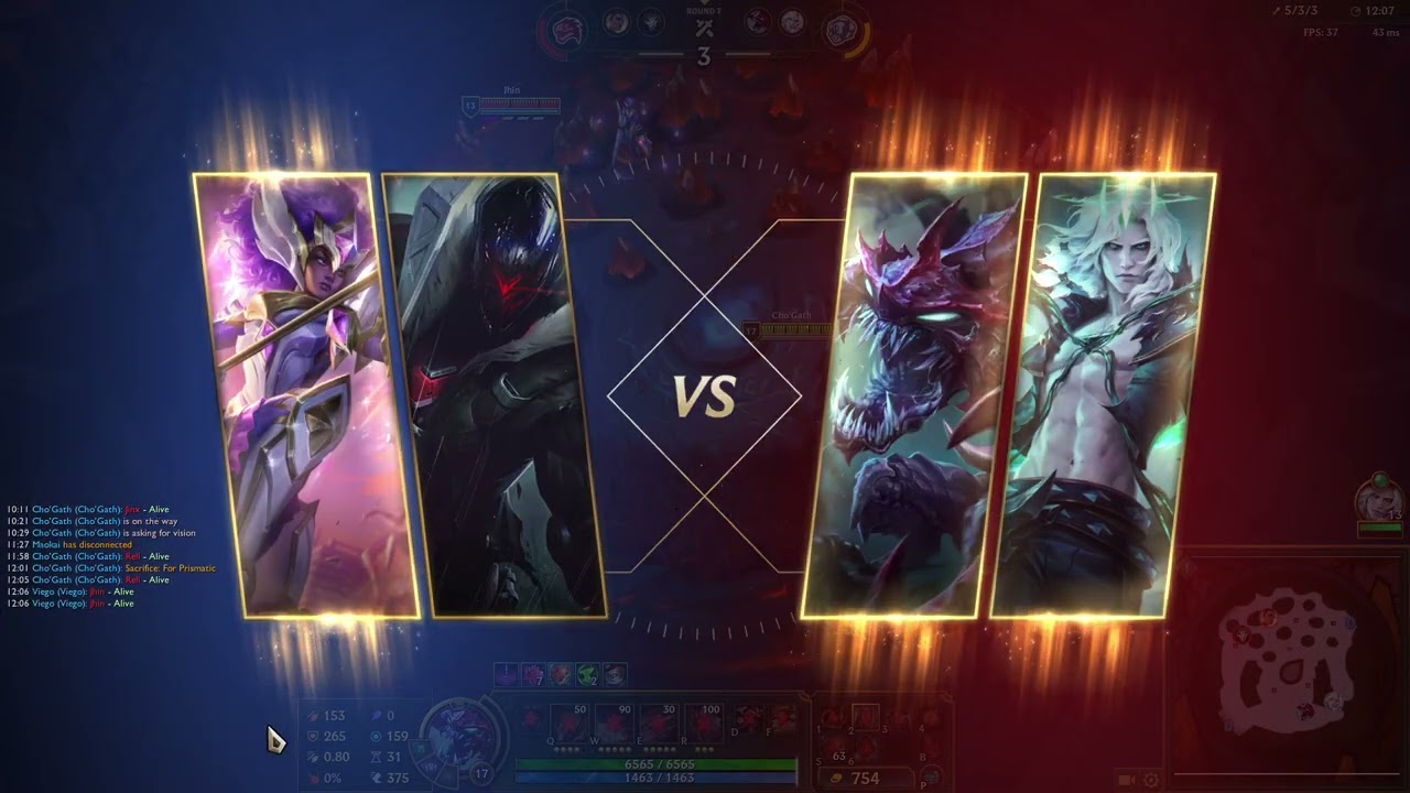 LoL Arena  Cho'Gath+Viego 1st place