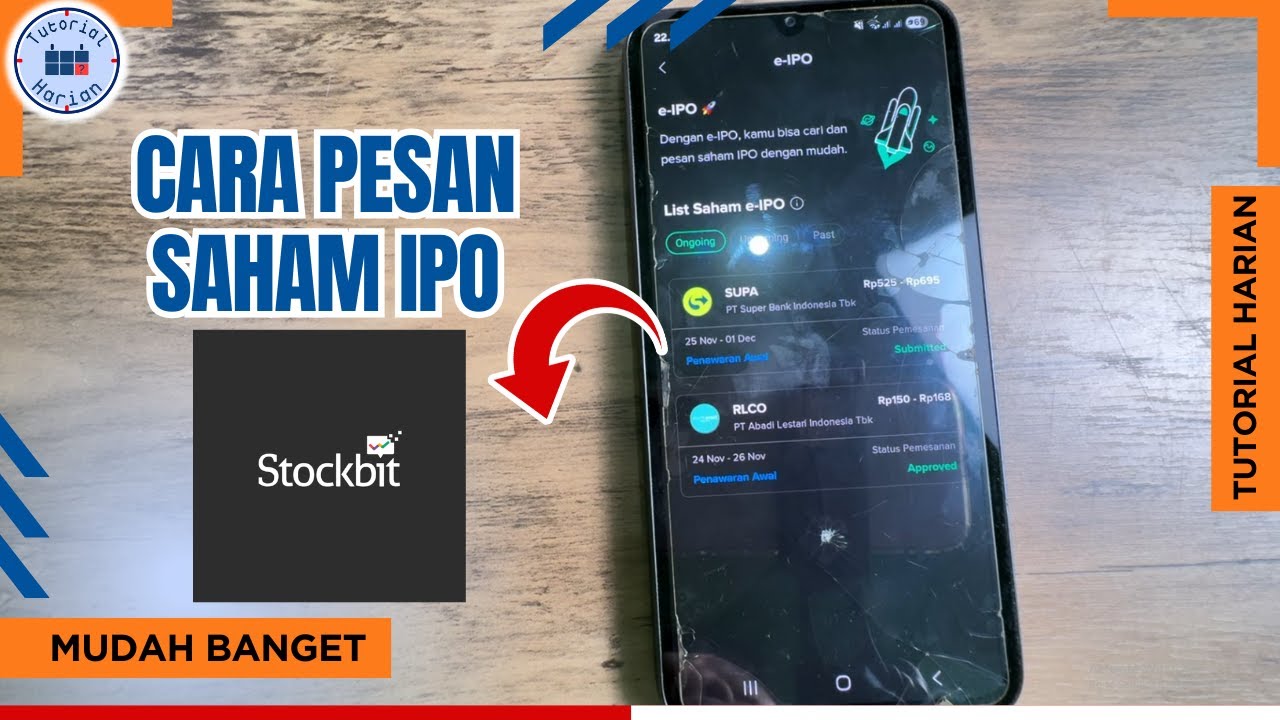 Cara Pesan Saham IPO di Stockbit