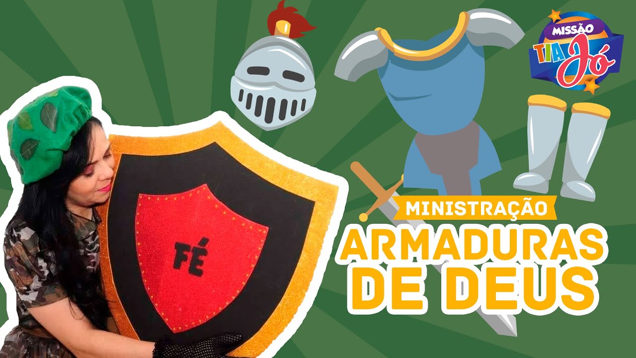 🛡️ AS ARMADURAS DE DEUS - Ministração TIA JÓ.