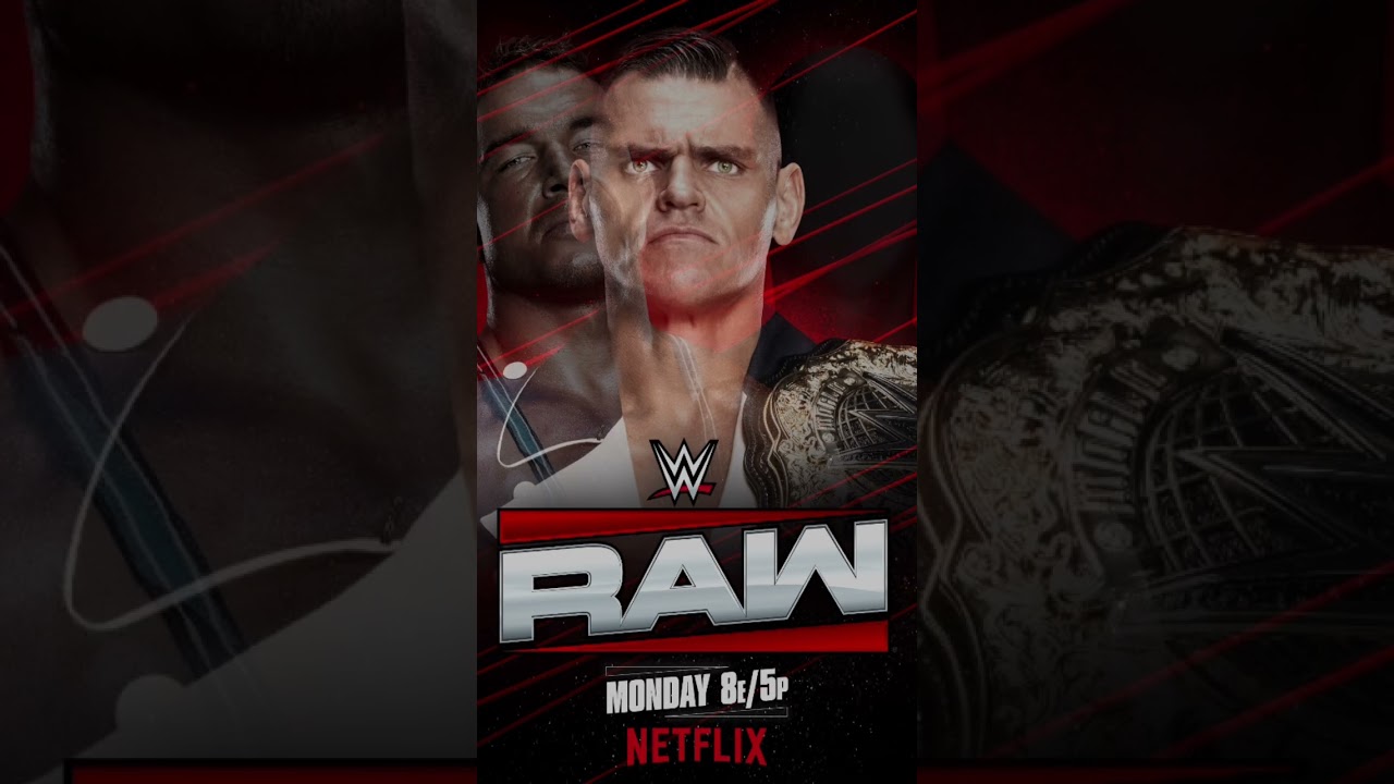 MONDAY NIGHT RAW MATCH CARD 