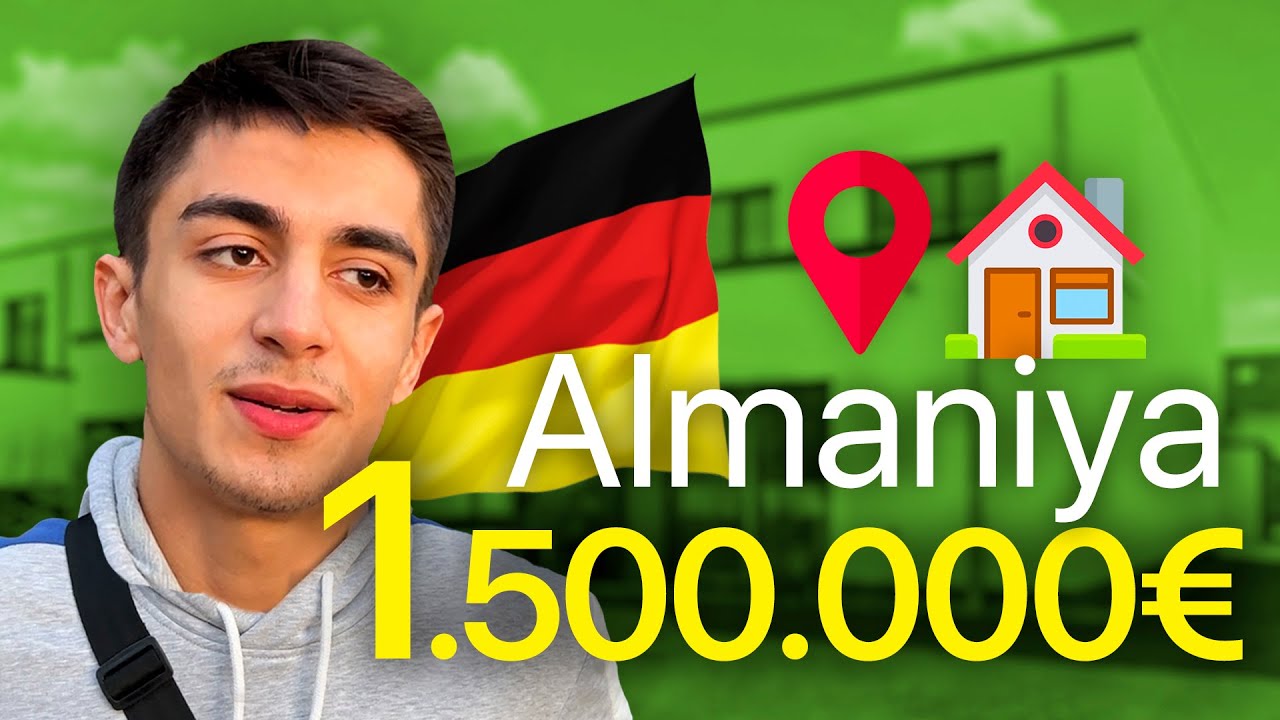 ALMANİYADA 1.500.000 AVRO' luq EVDE QALDIQ! | Köln Vlog'u