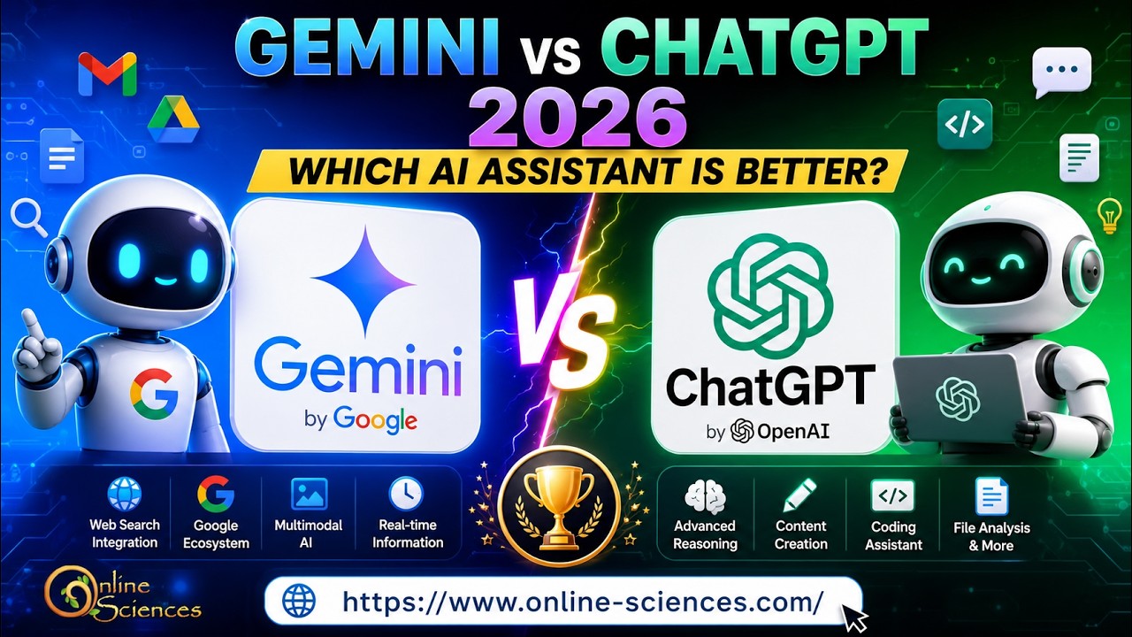 Gemini vs ChatGPT 2026: Which AI Assistant Is Better? 🚀