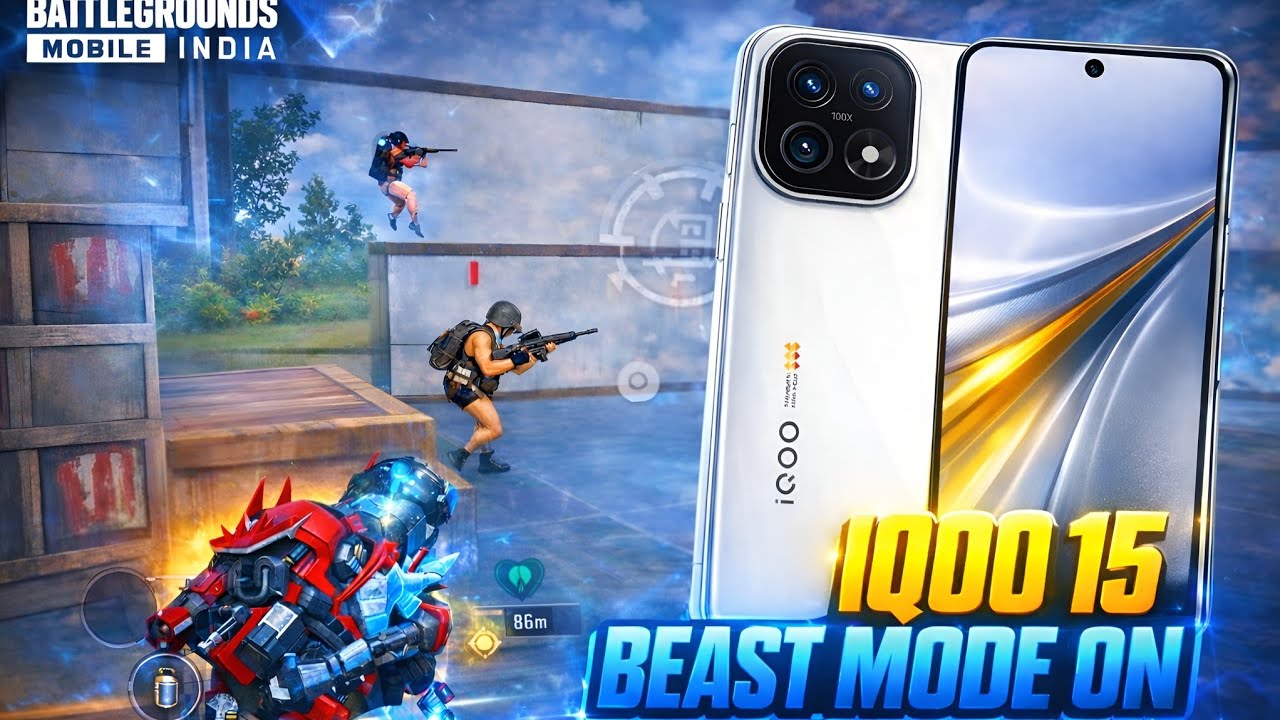 AGGRESSIVE GAMEPLAY ON IQOO 15 🔥 BGMI 120 FPS TEST IN IQOO 15 | SD 8 ELITE GEN 5 POWER 😱