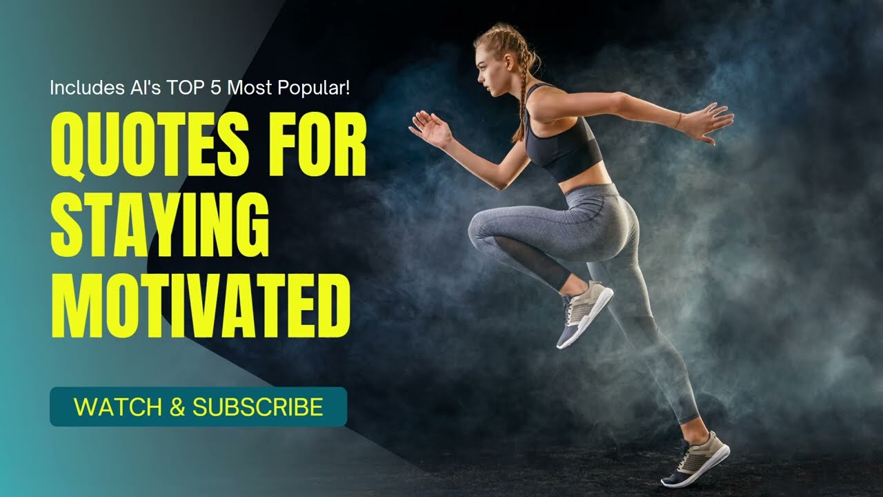 Top Motivational Quotes to Boost Your Success - PLUS - TOP 5 Quotes Chosen by AI !