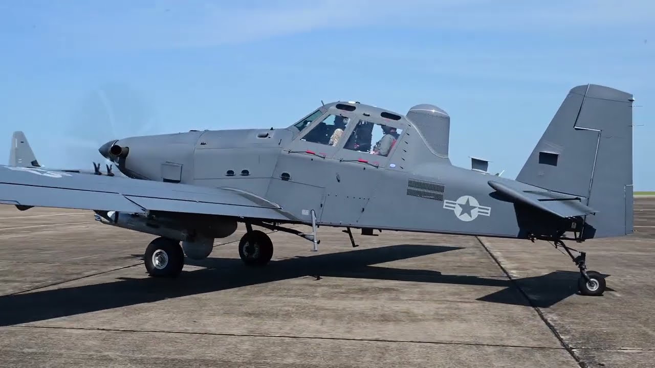 Introducing the new 'OA-1K Skyraider Il' Special Operations Aircraft