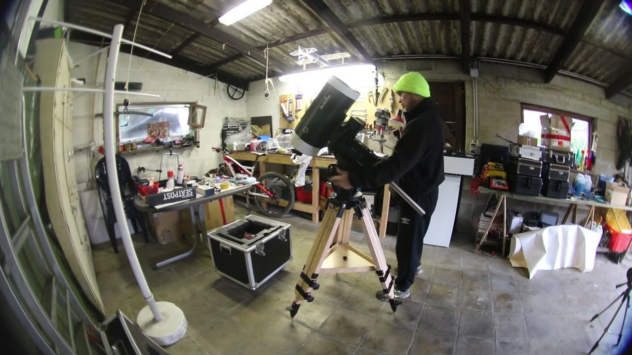 MVI 5586 Skywatcher EQ8 - Trépied Berlebach Planet - Raw Footage - View 2