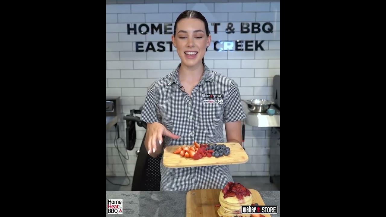 Pancakes Weber Tutorial by Paris from Home Heat & BBQ