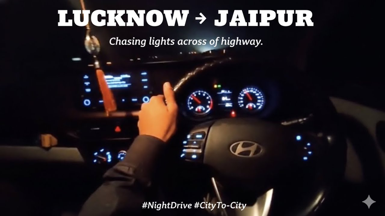 Lucknow to Jaipur || Road Trip || Rajasthan || Agra expressway || Hyundai venue car 