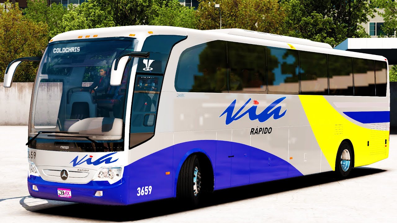 Autobús Vía Rápido Mercedes-Benz Marcopolo Multego FL Terminal Taxqueña Central del Sur Puebla-CDMX