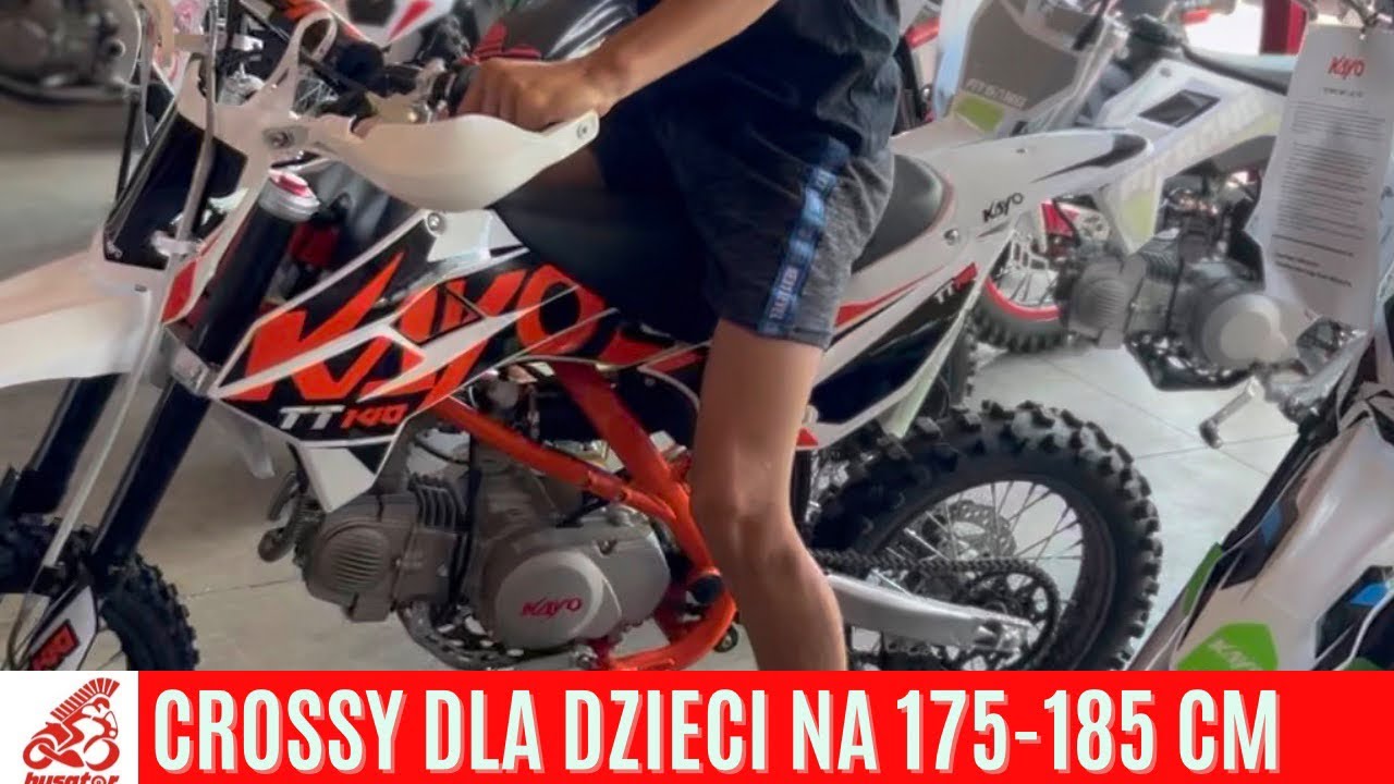 Jaki Cross dla dzieci 13-14 lat o wzroście 175-185 cm??