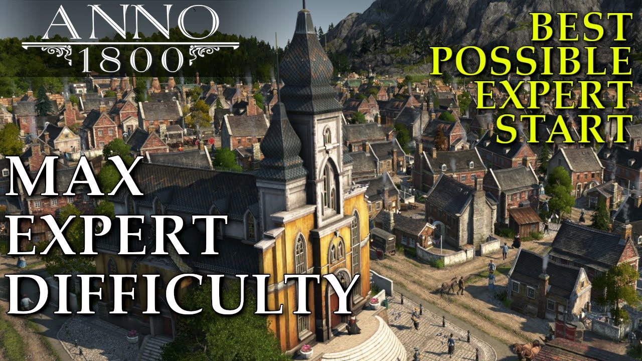 Anno 1800 MAX Different — БЕЗ модов и без коронопадения || ЛУЧШИЙ возможный экспертный старт || #01