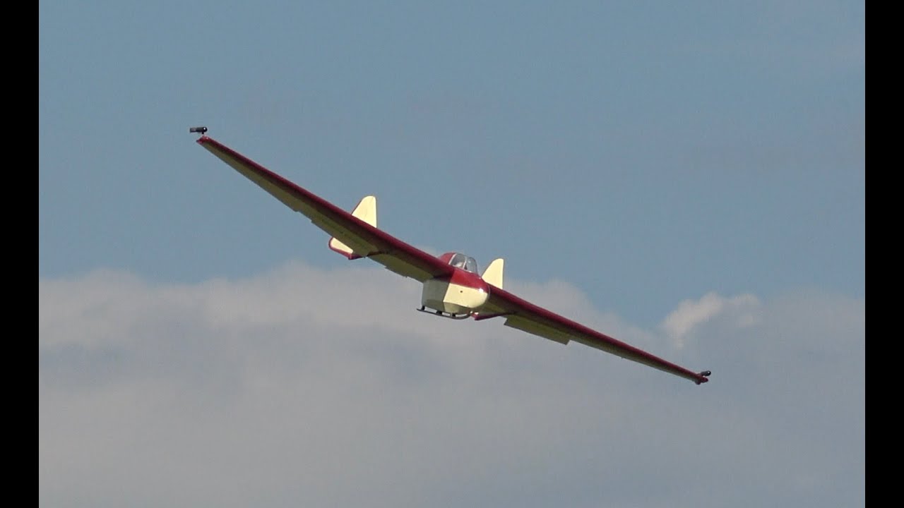 Fauvel AV.36 Glider | Amazing Aerobatic Display