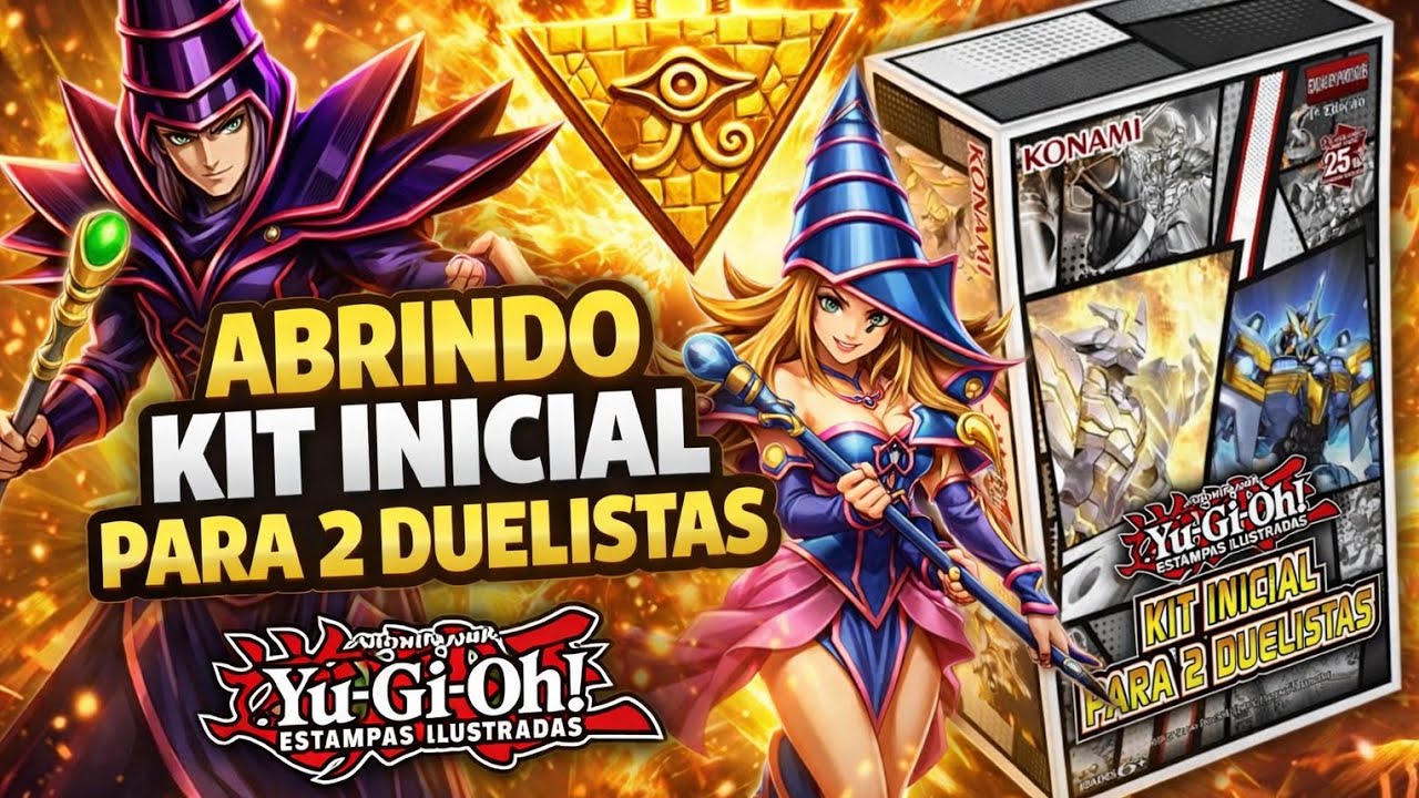 ABRINDO o KIT INICIAL para DOIS DUELISTAS ! (Yu-Gi-Oh)