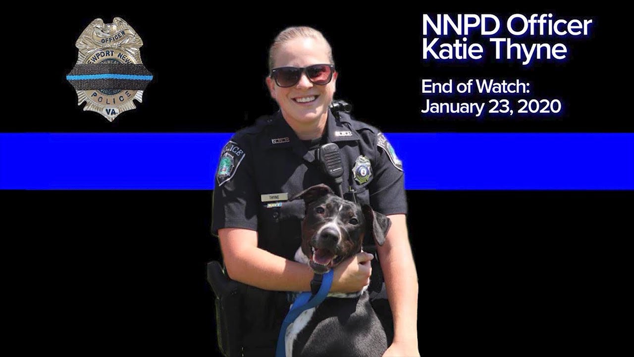 Newport News Police Department Press Conference: Katherine Thyne, End of Watch