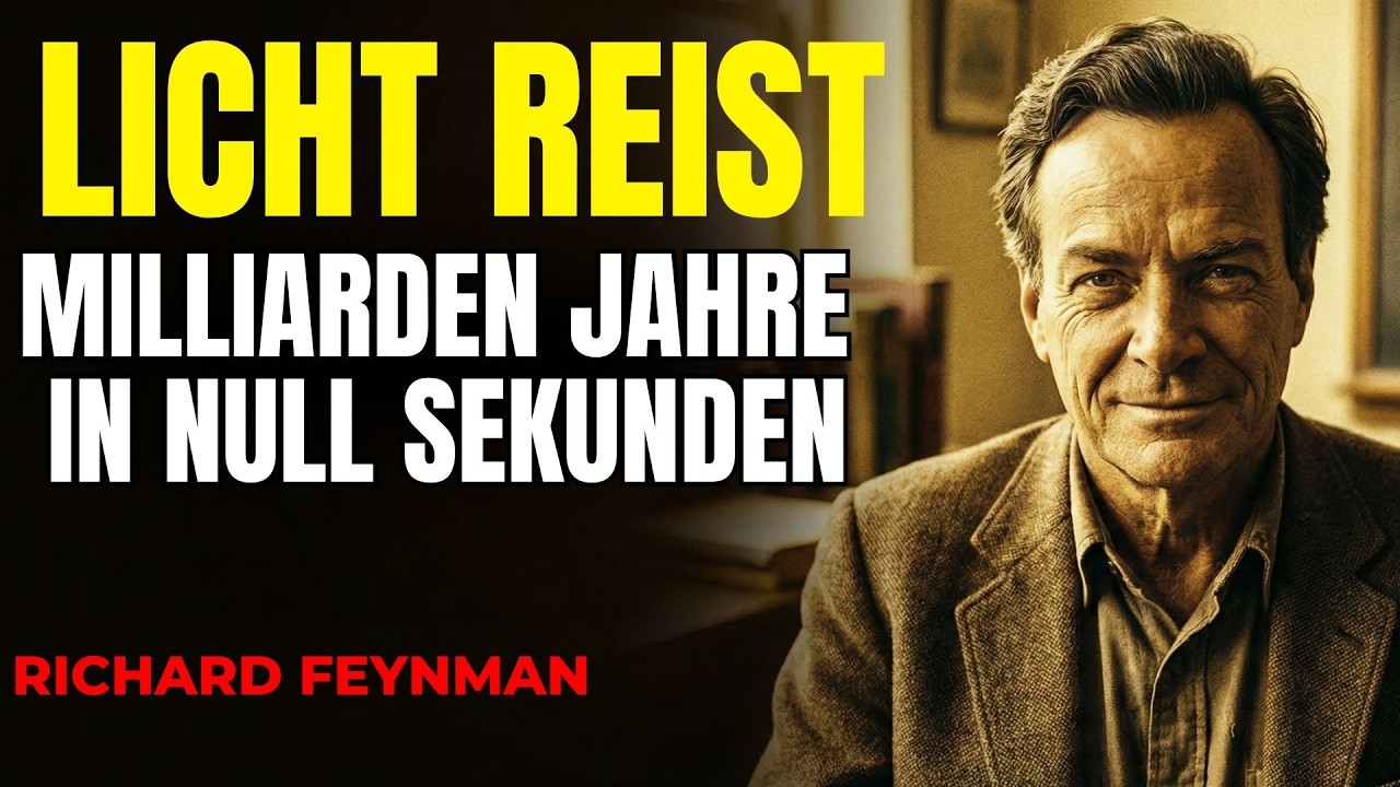 Warum STOPPT die ZEIT für Licht? | Richard Feynman