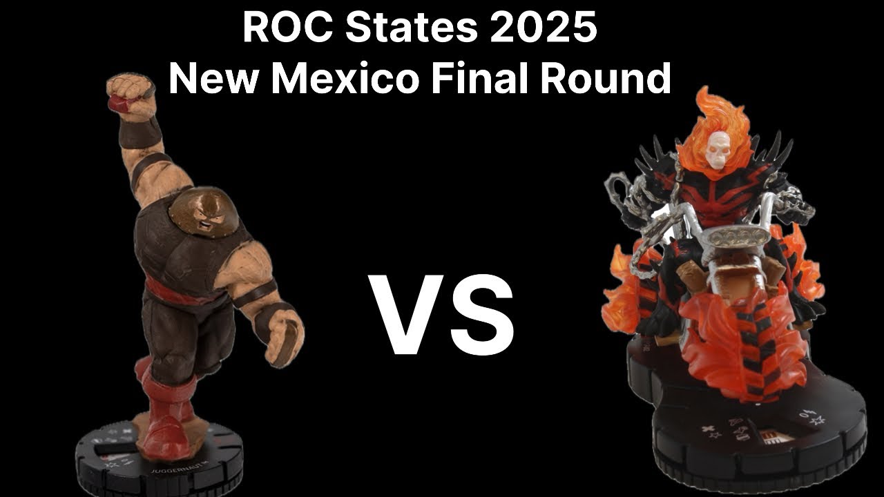 Финальный раунд Heroclix ROC States 2025 в Нью-Мексико