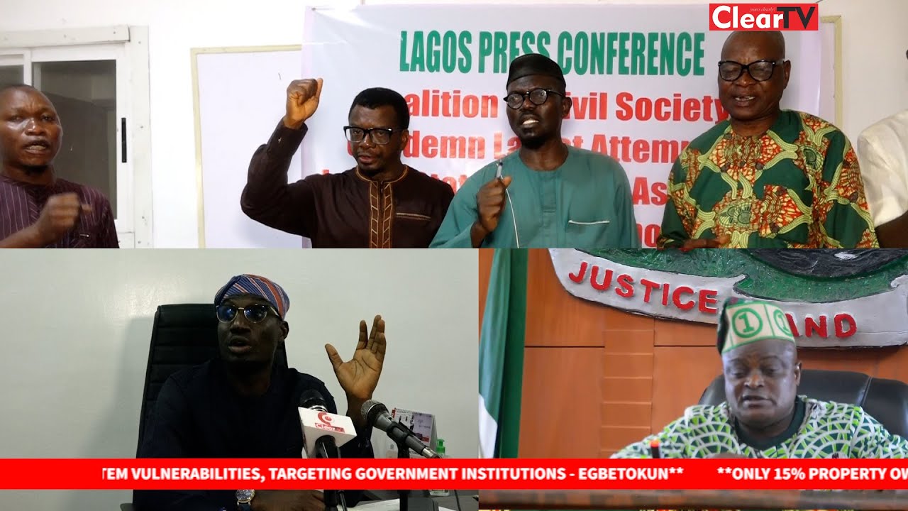 Civil Society Groups Condemn Lagos Assembly, Describe Action As A Threat To Democracy