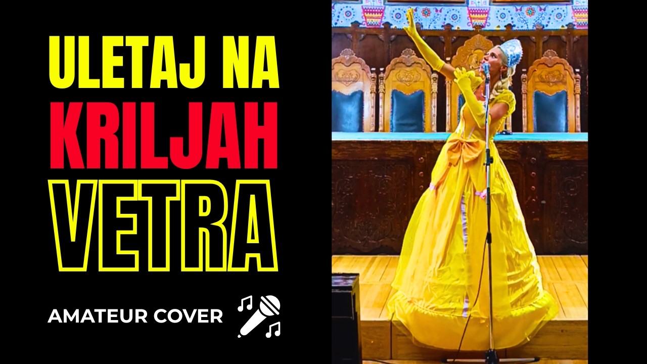 Uletaj na kriljah vetra – amaterski cover ✨