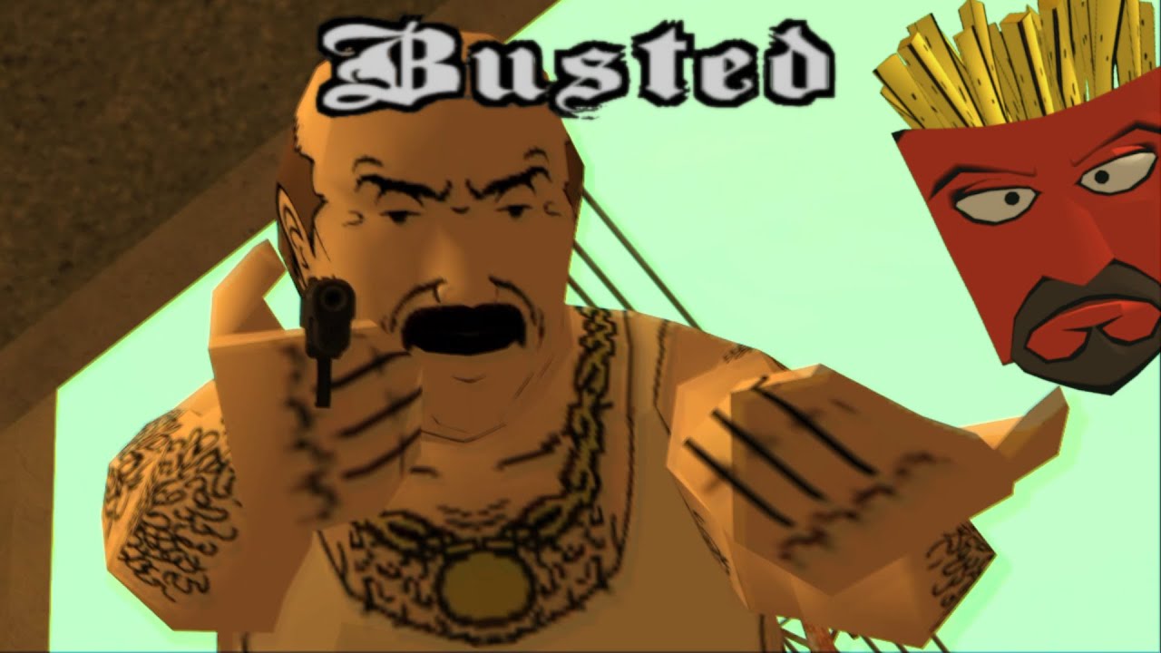 GTA San Andreas - Подборка Busted #25