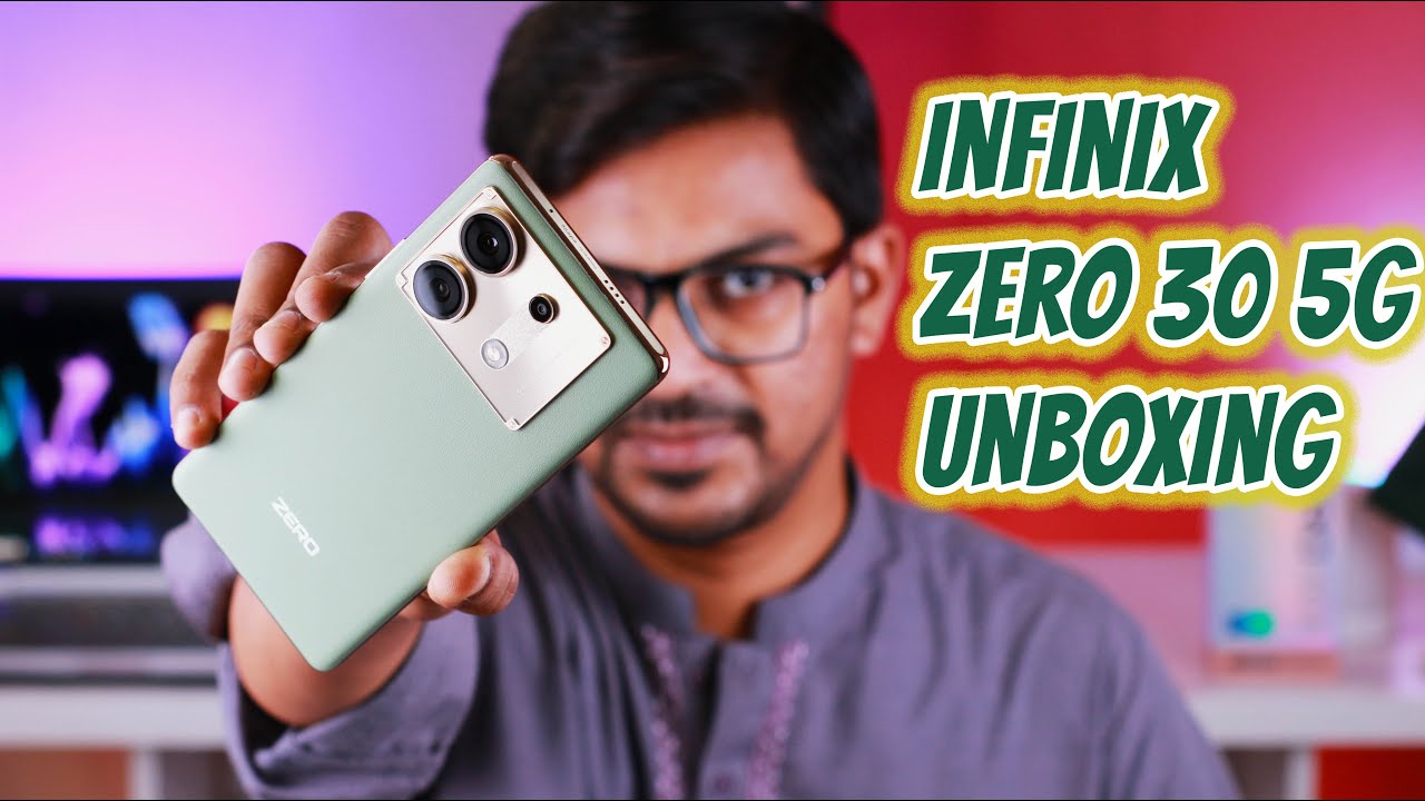 Infinix Zero 30 5G Unboxing | Front 50MP with 4K on 60FPS video recording | 12GB/256GB | Curved Disp