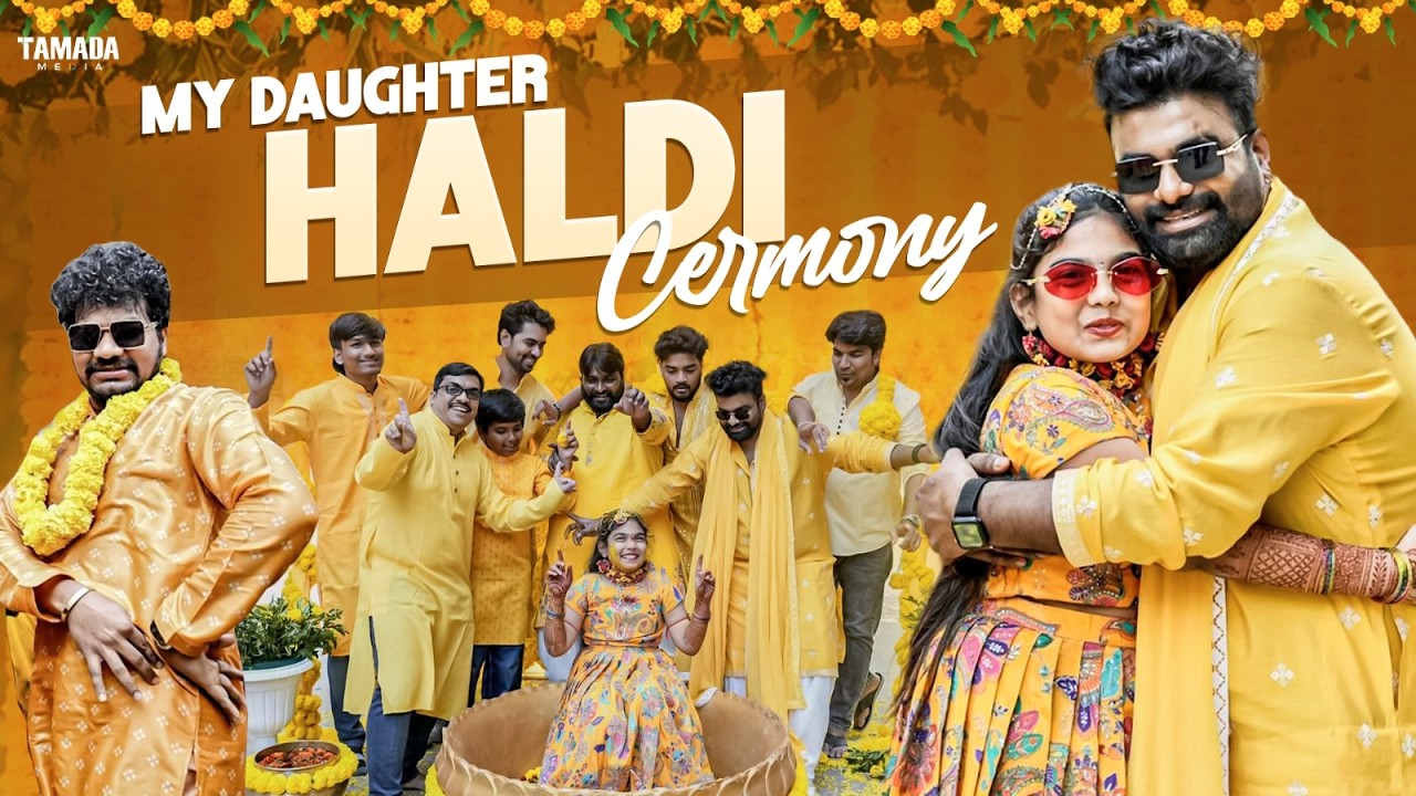 My Daughter Haldi Ceremony❤️|| Rj Chaitu || Rj Chaitu Vlogs