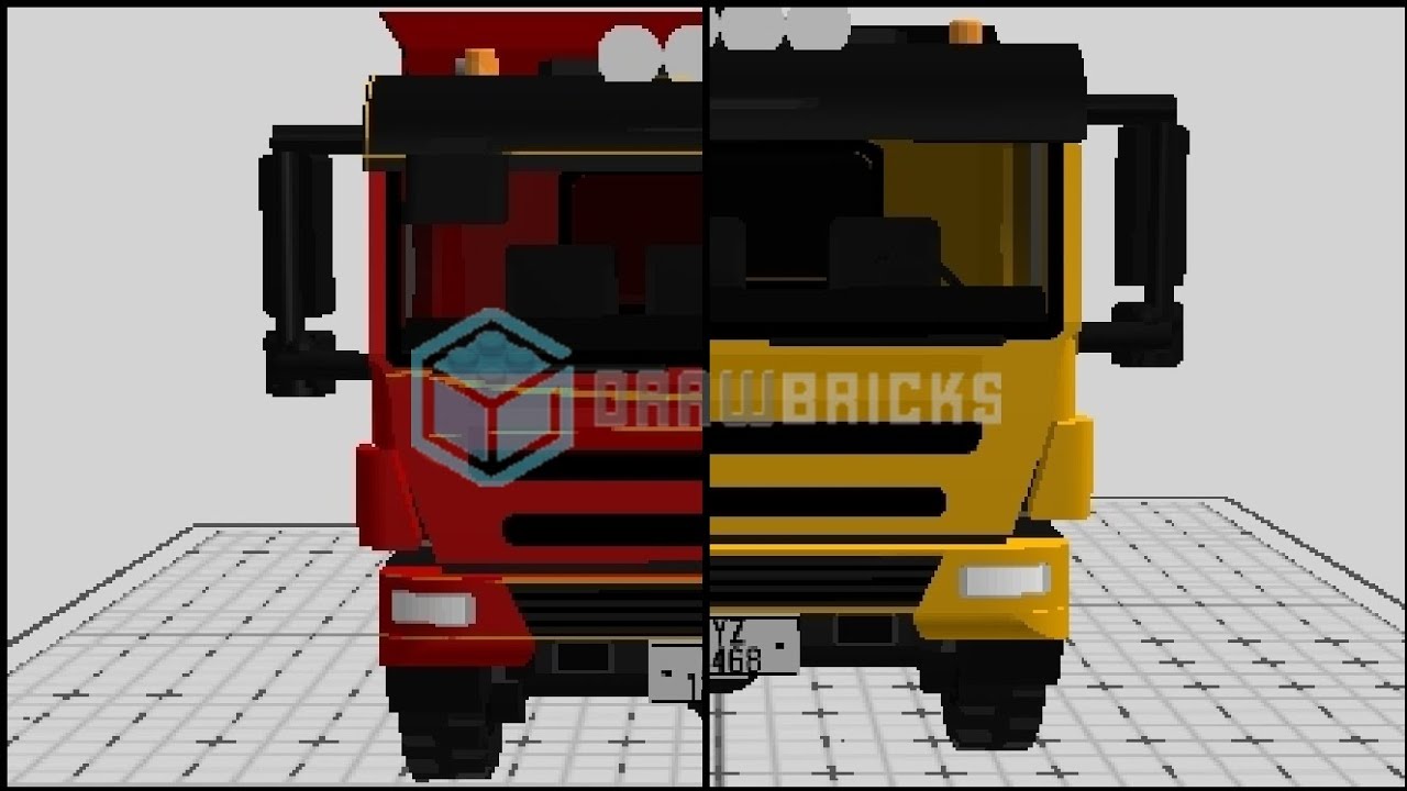 Updating my TATRA Dump Trucks - Draw Bricks Timelapse Build #XXXIX