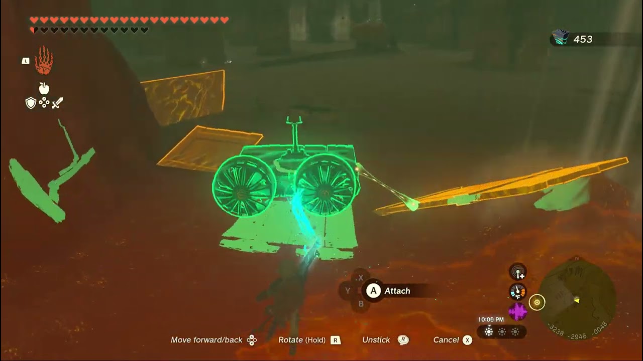 Exploring Quicksand Lake Cave. The Legend of Zelda: Tears of the Kingdom.
