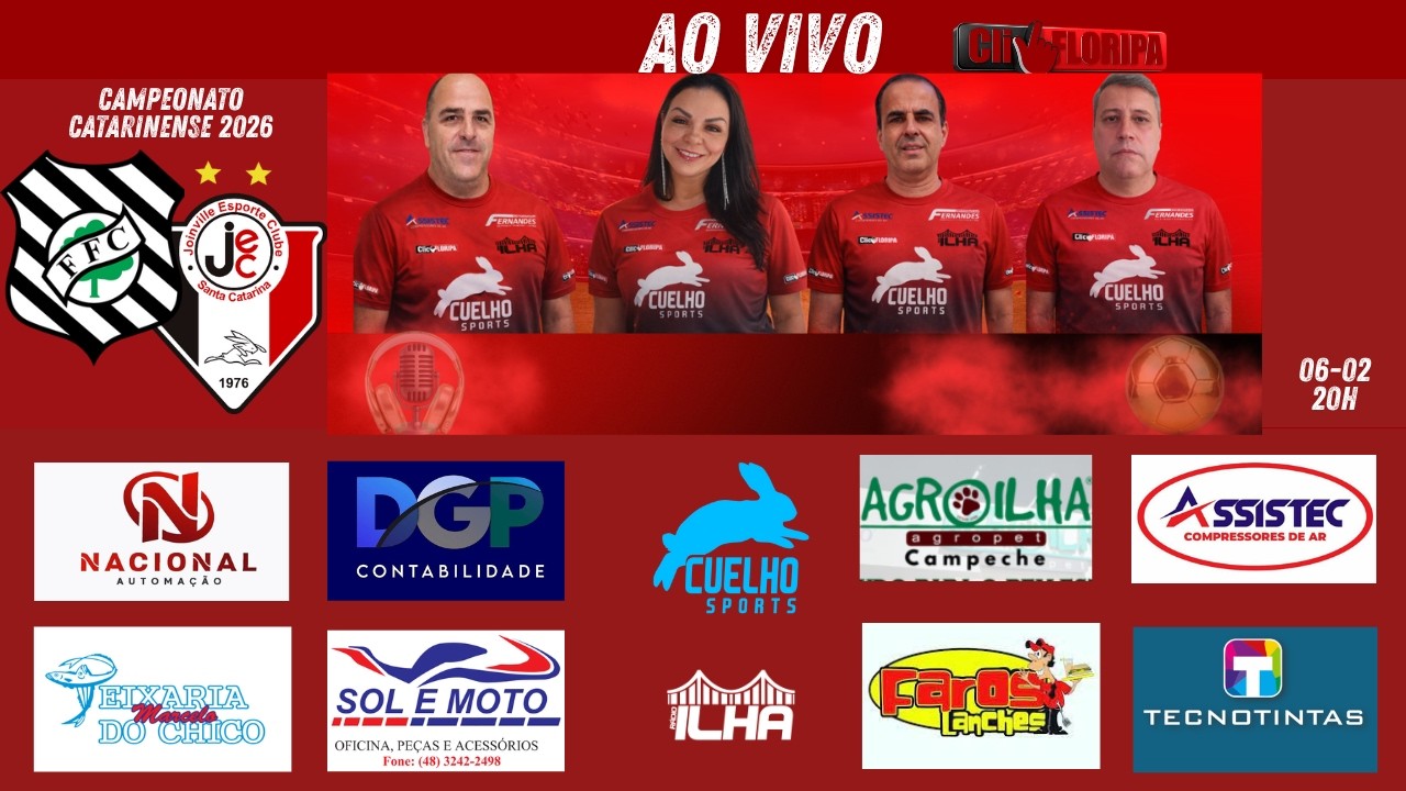 Futebol ao Vivo; Figueirense x Joonville