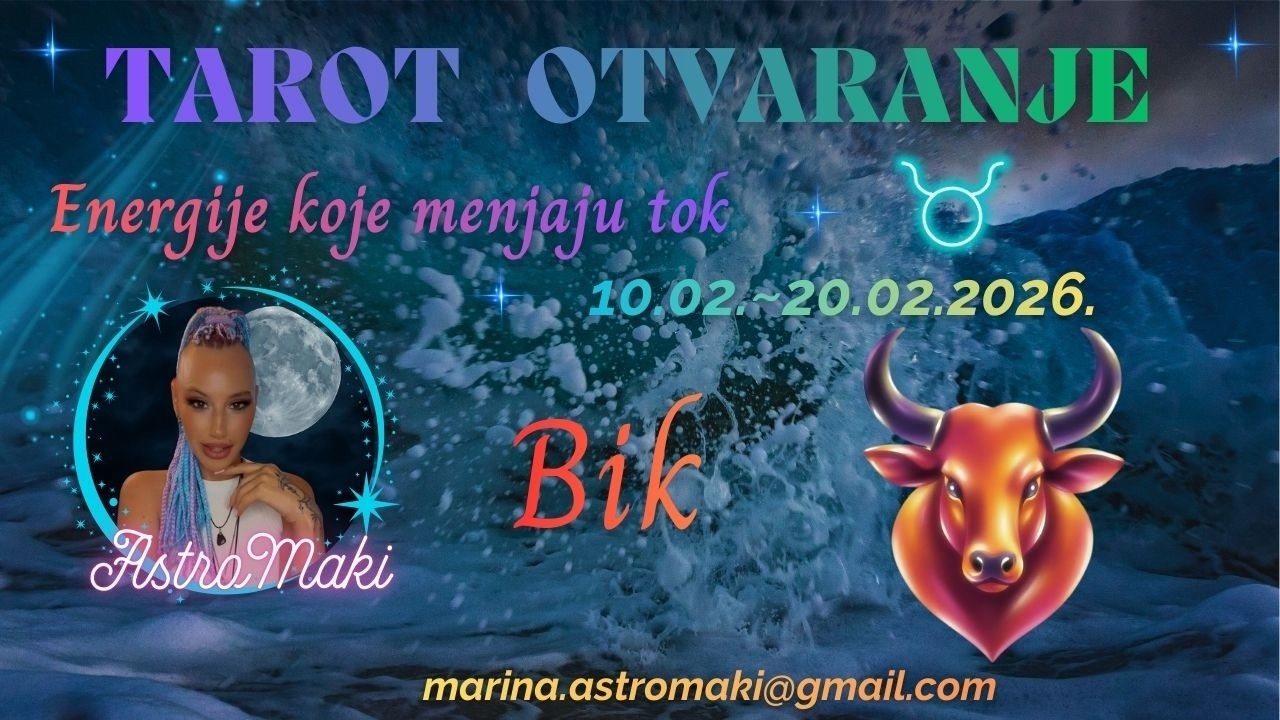 BIK ♉ | Karmički preokreti i sudbinske odluke | Tarot predikcije 10–20. februar 2026