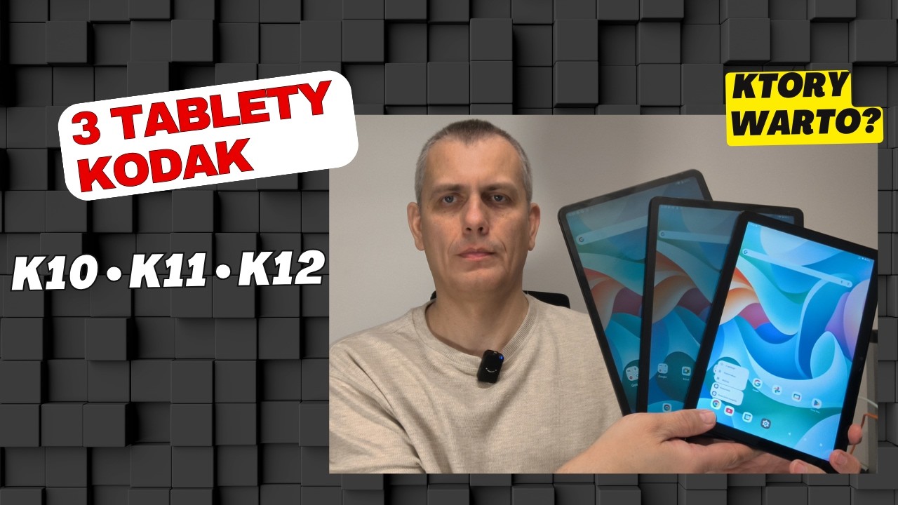 Kodak K10 vs K11 vs K12 &ndash; Por&oacute;wnanie tablet&oacute;w Android | Test i Ranking
