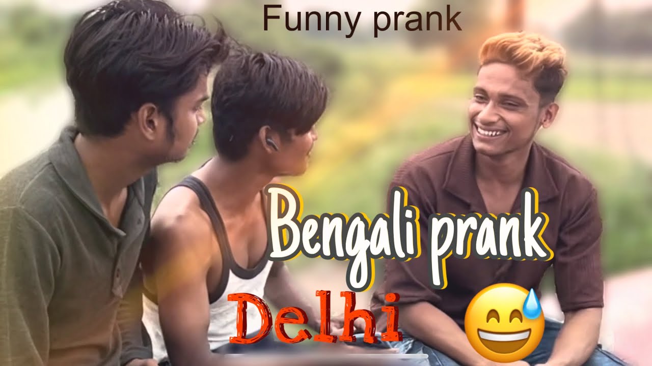 DELHI || BENGALI LANGUAGE PRANK😅|| @rana-bhai10m || FUNNY COMEDY🤣