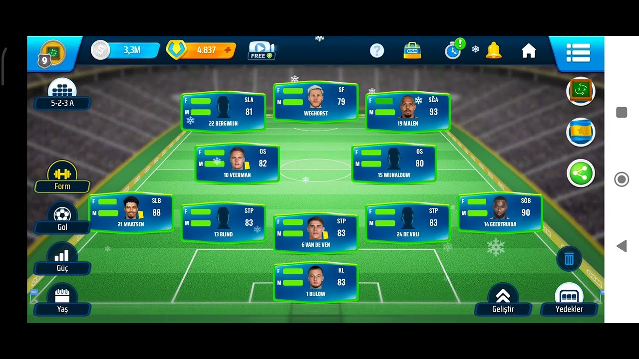 OSM 523 GÜÇLÜ RAKİPLER DİZE GELECEK🏆🏆BU TAKTİK İLE GÜÇLÜ RAKİPLERİ YENMEK ÇOK KOLAY.OSM TAKTİK