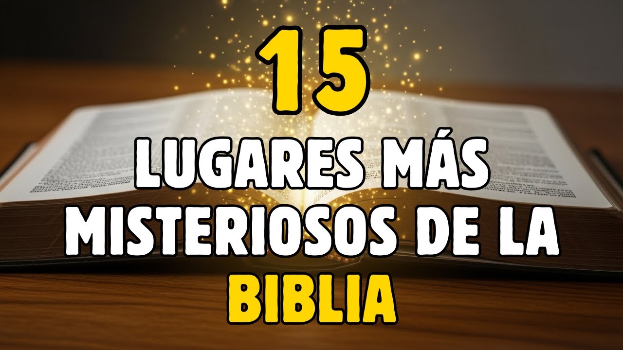 🌍 15 Lugares Misteriosos Mencionados en la Biblia | Lo Que Descubrieron te Sorprenderá 😱