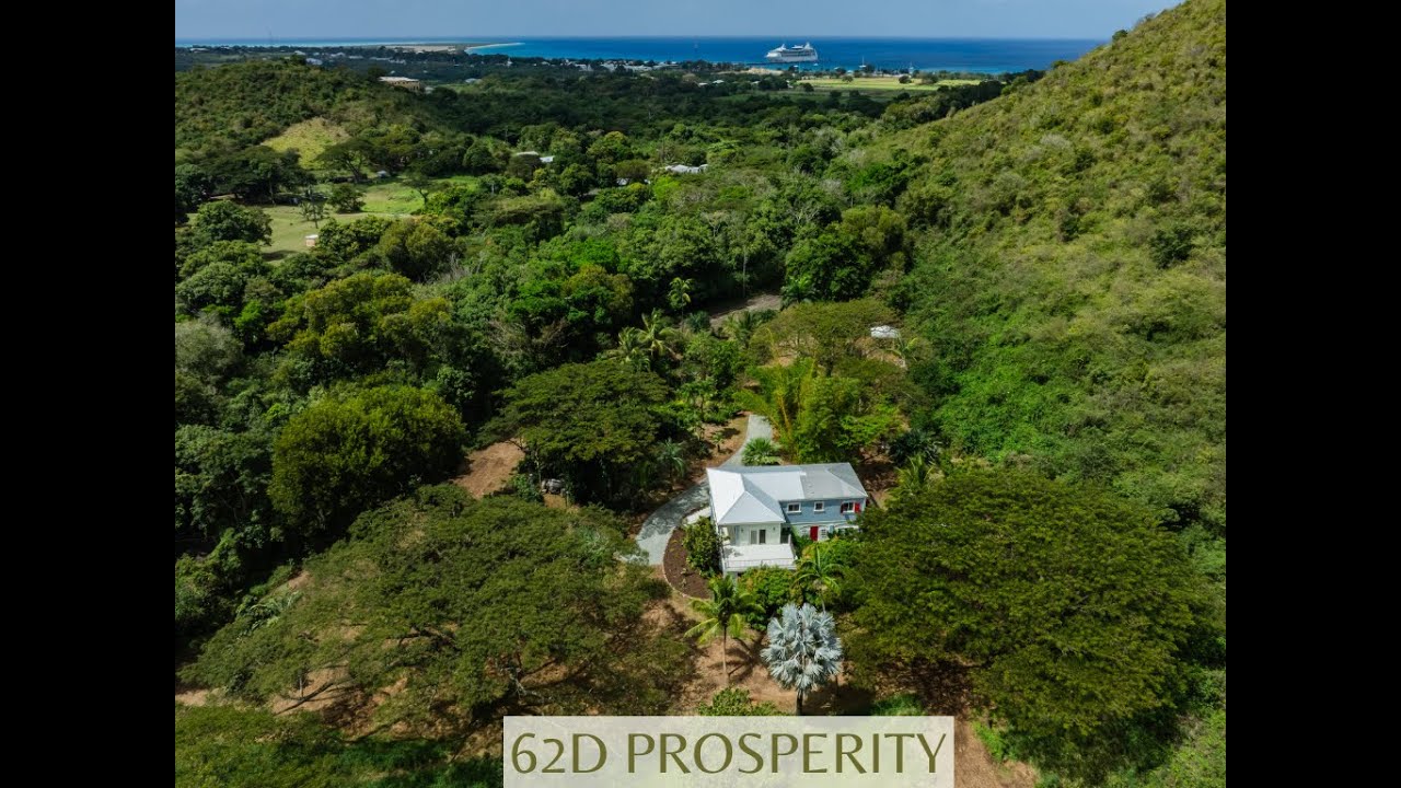 Virtual Tour of West End 2-acre Rainforest Estate w/ 2-story Home! Located close to Pier & Beaches