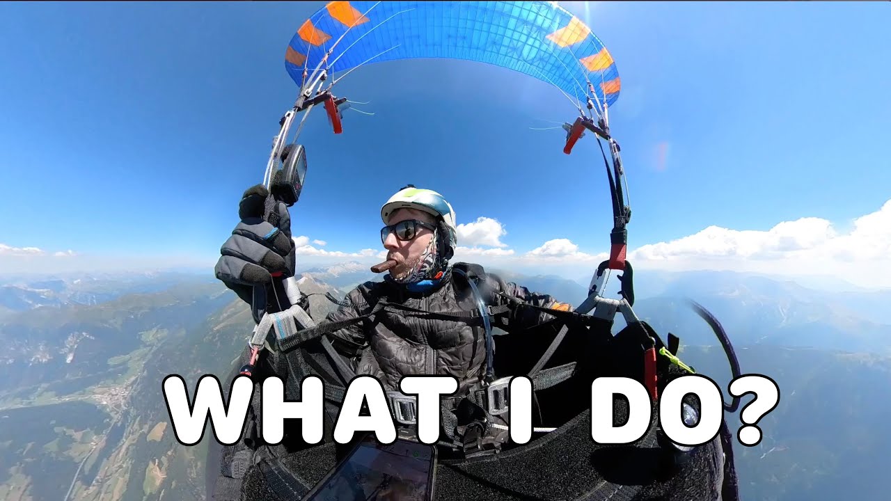 What do I do when I fly XC? Speikboden - Stubai glacier - 130km triangle. [WEIRD UNCUT VIDEO]
