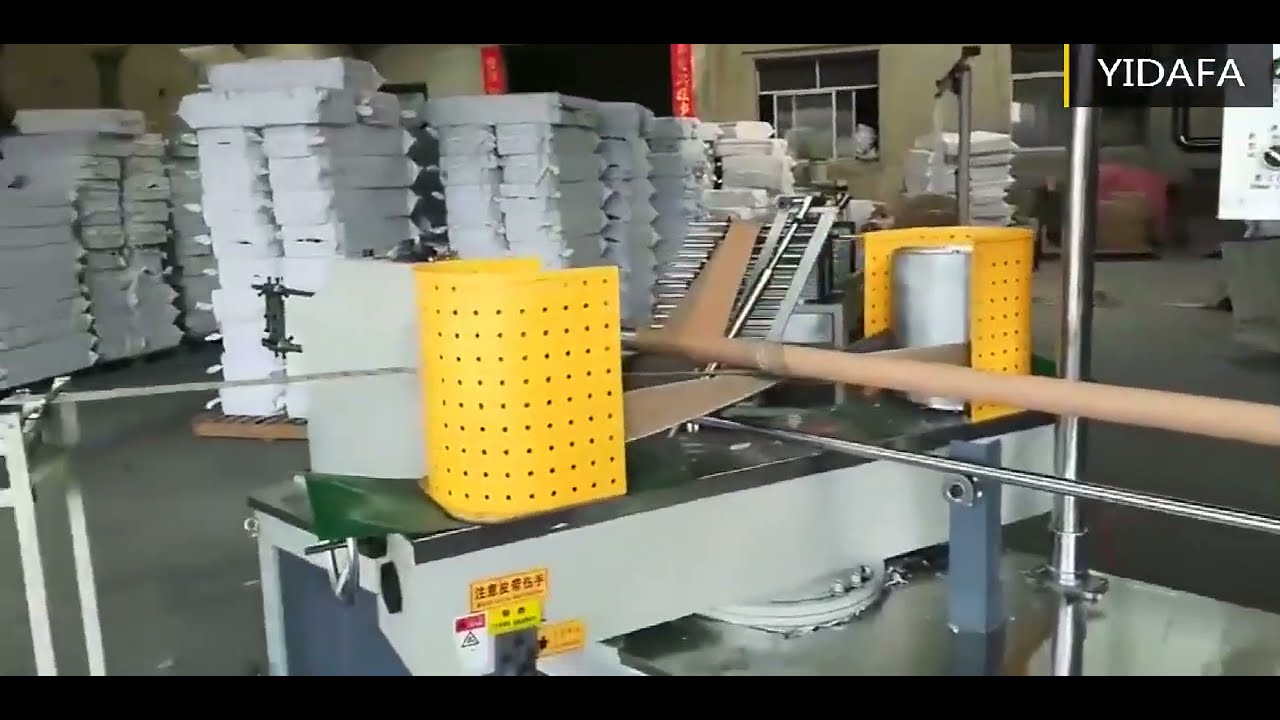 YDF150 Cardboard Paper Tube Making Machine Line