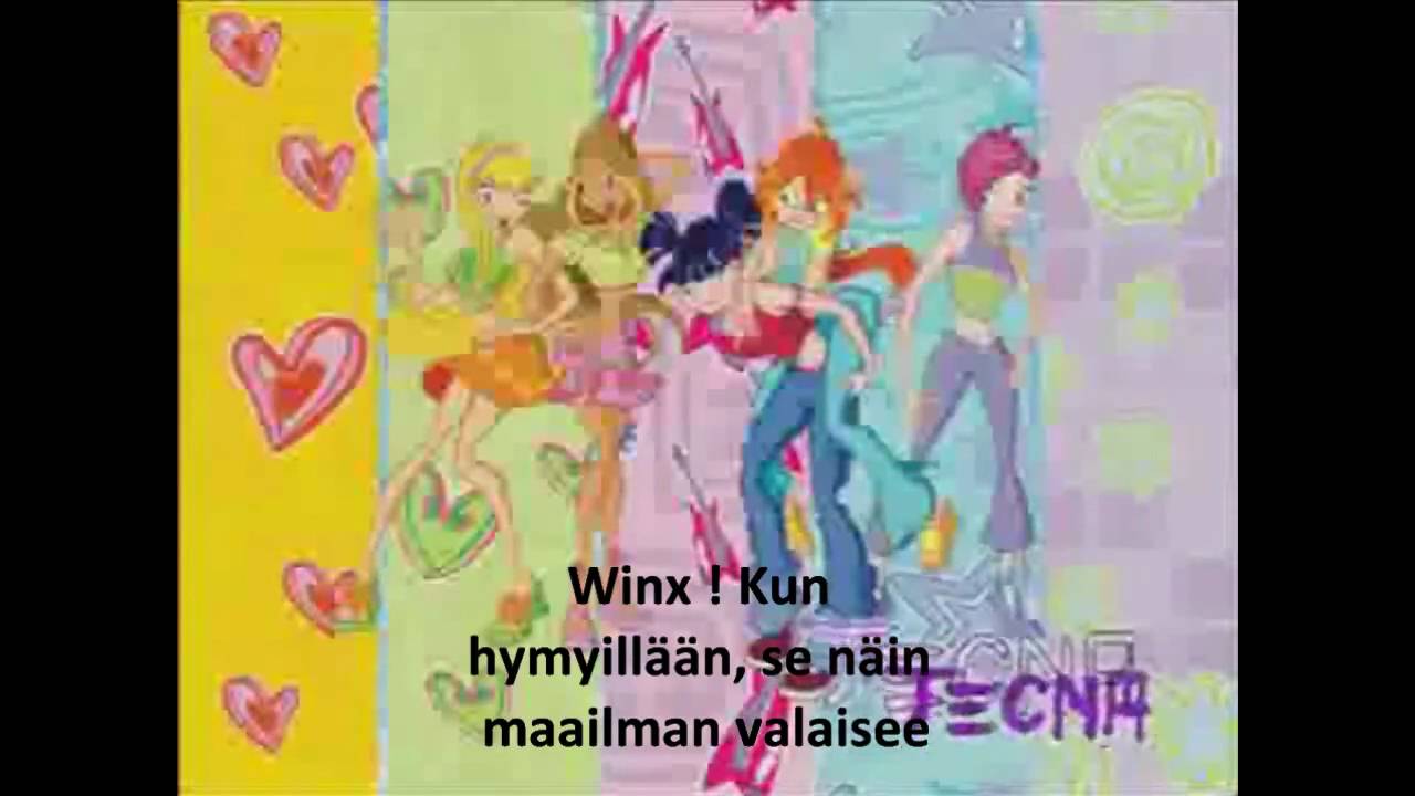Winx Club Finnish opening 1 + SANAT! (lyrics!)