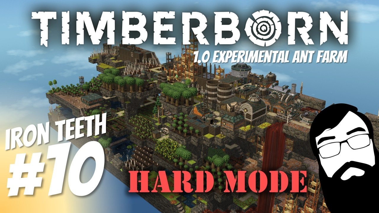 Let's get that last diversion in place! Timberborn 1.0 Experimental Iron Teeth Episode 10