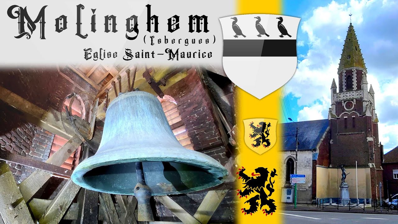Cloche: Molinghem (Isbergues, FR-62), Eglise Saint-Maurice