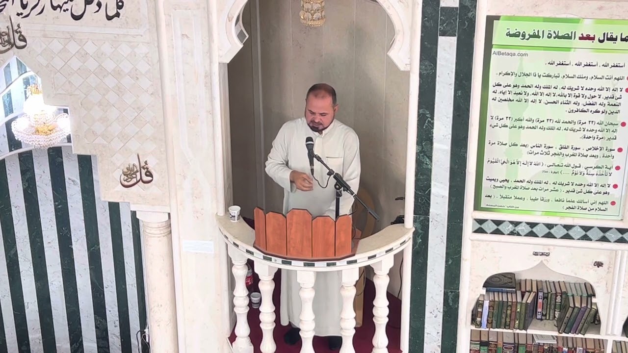 خطبة الجمعه للشيخ سلمان ابو عبيد من مسجد النور في كسيفه عن السحر والشعوذة 19/8/2022