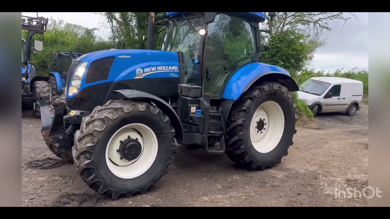 New Holland t7.185 auto command 50k tractor for sale