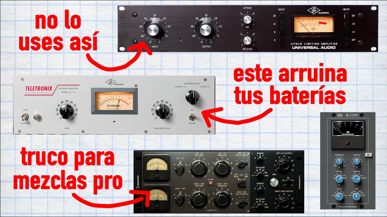 ¿Estás Usando Mal el Compresor? Masterclass de Compresión