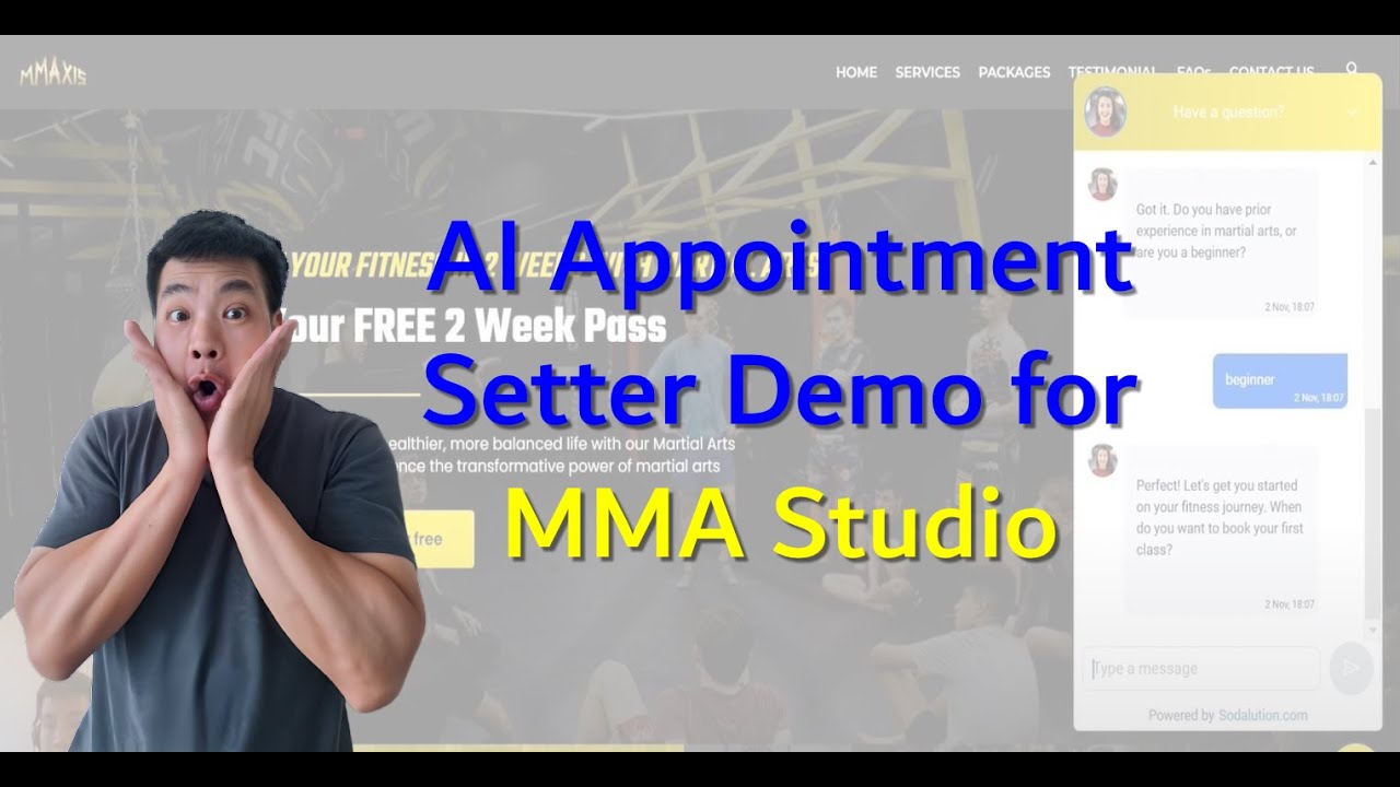 SODA AI Appointment Setter - MMA Studio