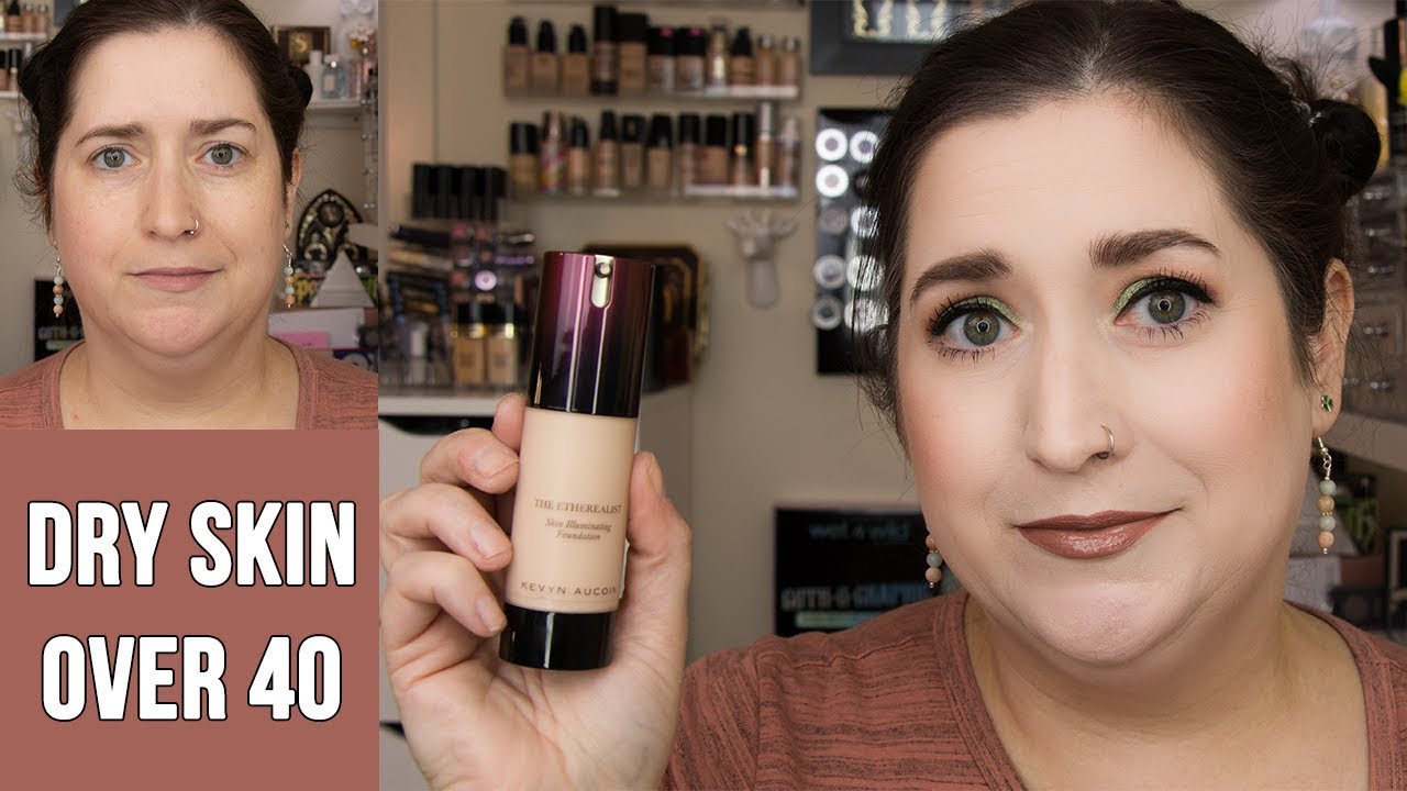KEVYN AUCOIN ETHEREALIST FOUNDATION | Dry Skin Review & Wear Test