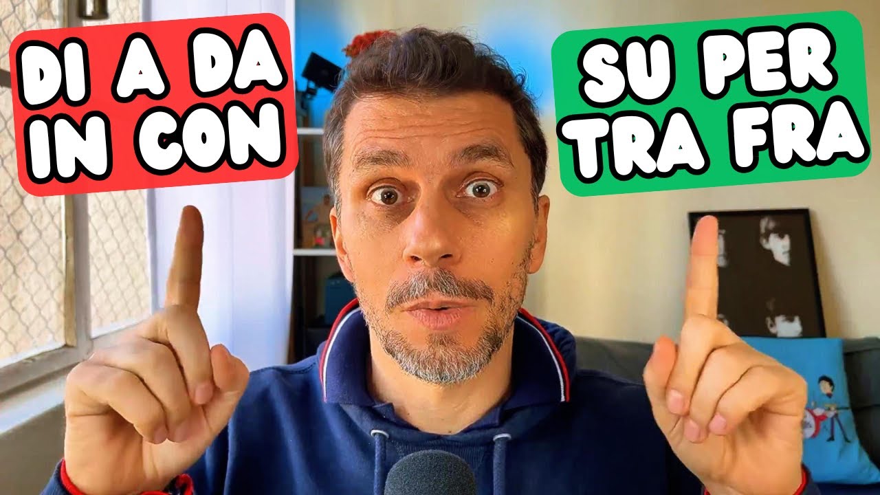 Non Sbagliare più le Preposizioni! Fai questo esercizio con me