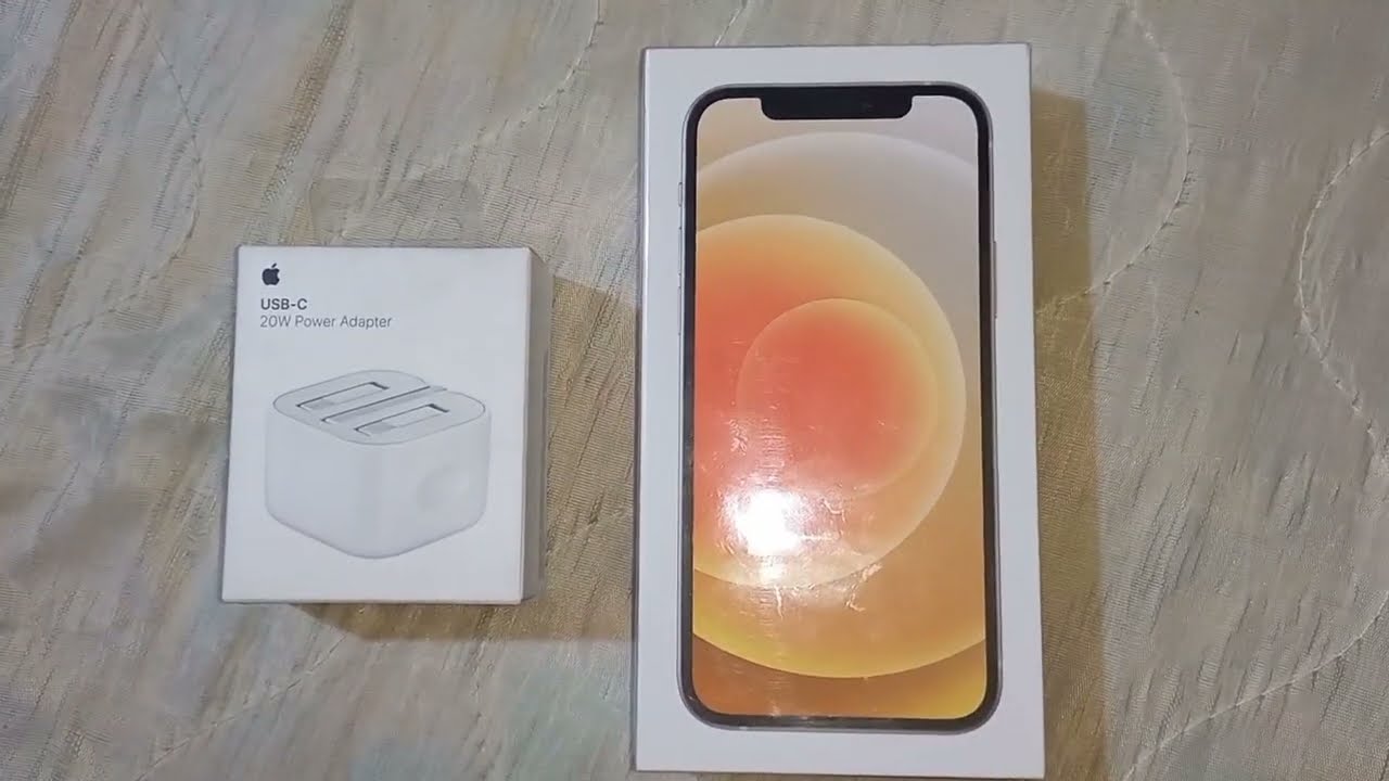 Apple iPhone 12 Unboxing White Colour in 2023 @razatech514