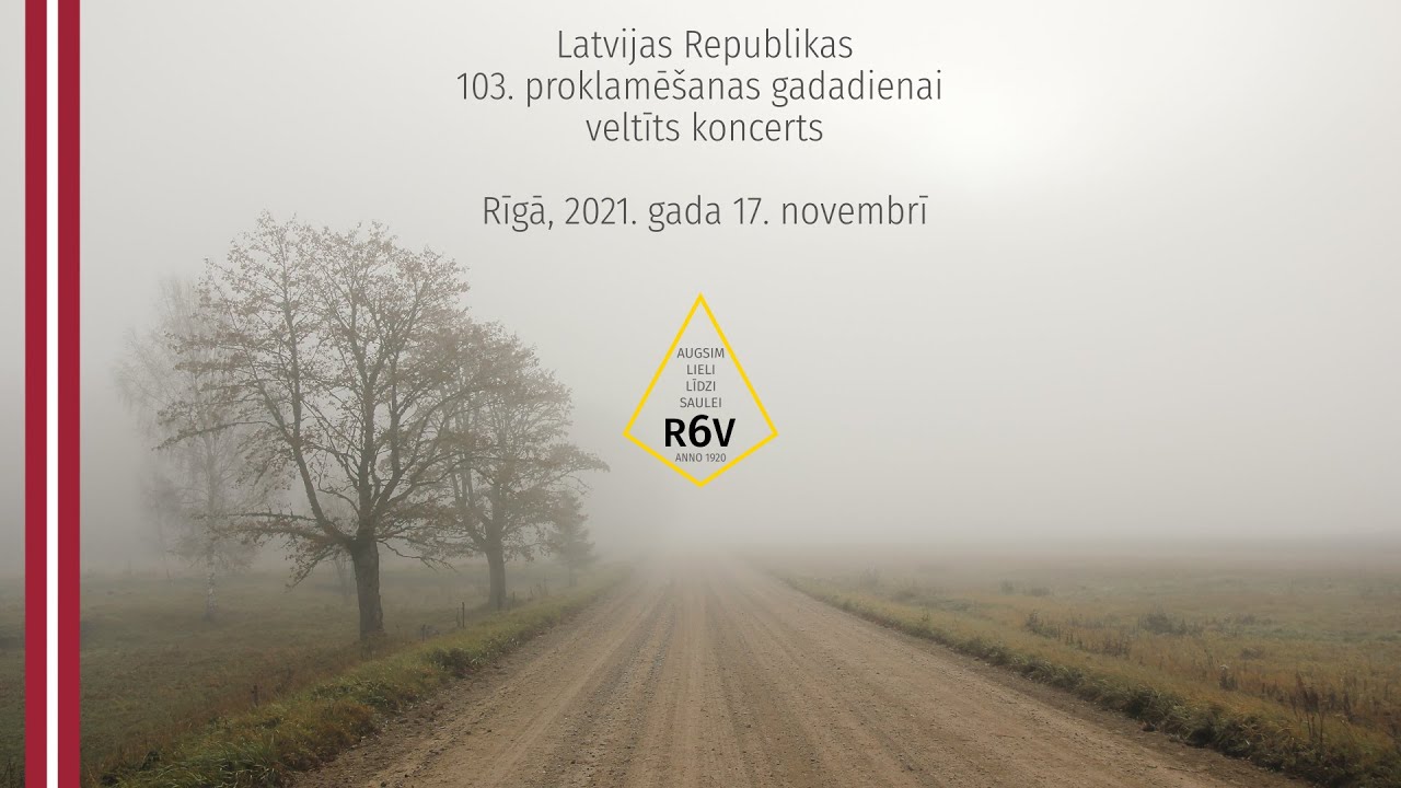 Latvijas Republikas proklamēšanas 103. gadadienai veltītais koncerts