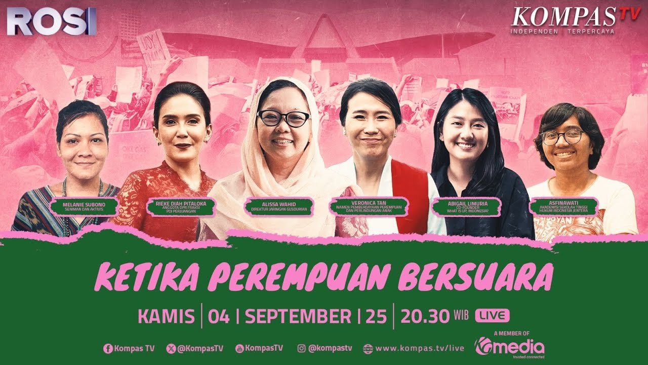 LIVE - Veronica Tan hingga Rieke Diah Bersuara soal 17+8 Tuntutan Rakyat | ROSI