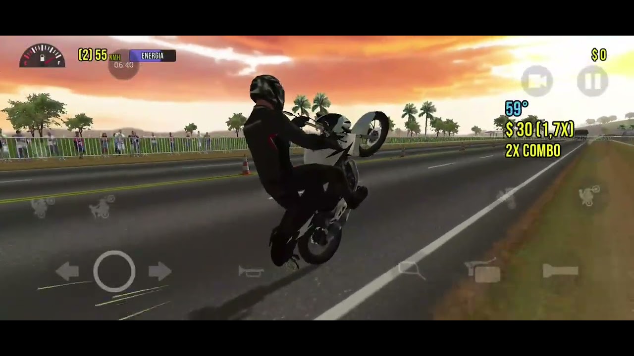 Moto wheelie 3d um jogo de moto e realista